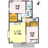 ハイアニス Bの間取り画像