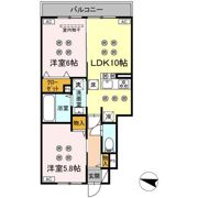 ラ・アルバの間取り画像