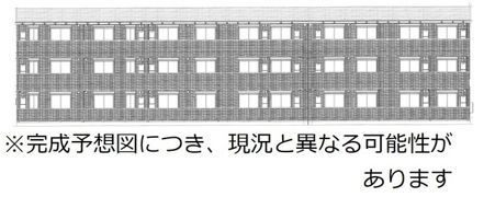 （仮）D-ROOM長嶺南A棟の外観画像