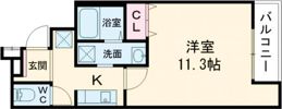 フジパレス東正雀の間取り画像