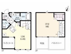 プレミアムアイランド上峰Ⅵの間取り画像