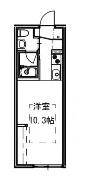 エストレビータ草津Ⅱの間取り画像