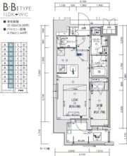 グランフォーレ西新パサージュの間取り画像