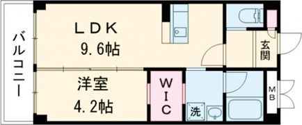 フラワーラブⅡの間取り画像