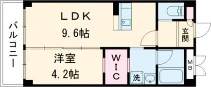 フラワーラブⅡの間取り画像