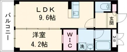 フラワーラブⅡの間取り画像