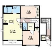 ロシェ Bの間取り画像