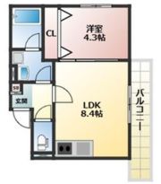 ALEGRIA枚方Northの間取り画像