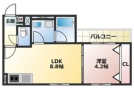 ALEGRIA枚方Northの間取り画像