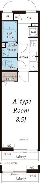 リブリ・プレーヌの間取り画像