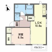 グランポルテAの間取り画像