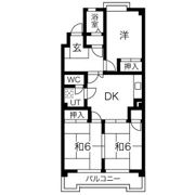 グリーンヒルズ猪子石 A棟の間取り画像