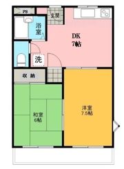 サザントーク岸和田の間取り画像