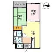 KUハイツの間取り画像