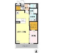 メジェールMの間取り画像