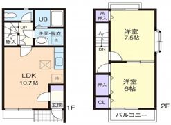 ドミールの間取り画像