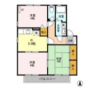 フィオーレ Cの間取り画像