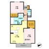 サザンハート吉岡 B棟の間取り画像