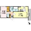クレストⅠの間取り画像
