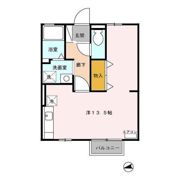 サンライズ Bの間取り画像