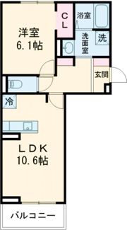 PREMILIFE政所 Ⅰ棟の間取り画像