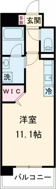 ベルフォースの間取り画像