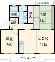 クレールドミーゼの間取り画像
