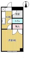 コーポミューの間取り画像
