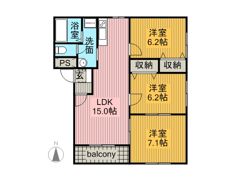 マンションドム南町の間取り画像