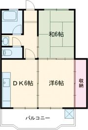 Hills Hayaの間取り画像