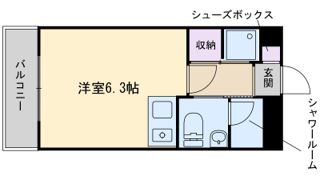 プランドール別府の間取り画像