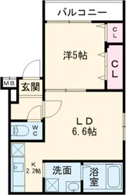 フジパレス池田石橋Ⅴ番館の間取り画像