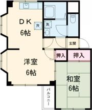 ピアザ5の間取り画像