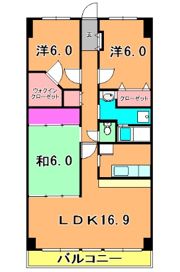 パラシオの間取り画像