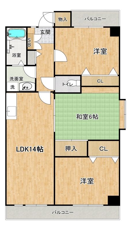 間取図