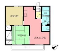 グリーンヒル橋本Cの間取り画像