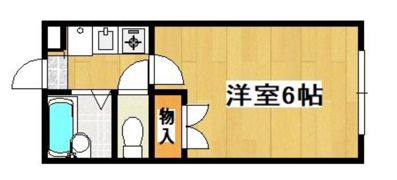 レオパレスシーサイドの間取り画像