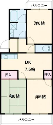サマーブリーズⅡの間取り画像