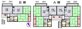 コートビレッジの間取り画像