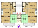 サニーヒル広友の間取り画像