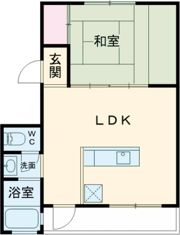 クレスト多可町2号棟の間取り画像