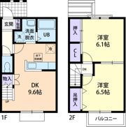 アンフィニジャン Aの間取り画像