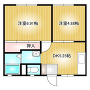 古谷ハイツの間取り画像