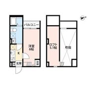 Ferris 林寺(フェリスハヤシジ)の間取り画像