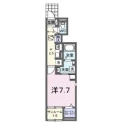 アクアプラ浅江7 Ⅱの間取り画像
