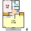 リブレスト鈎取 Ⅰの間取り画像