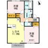 グレープシャイン A棟の間取り画像