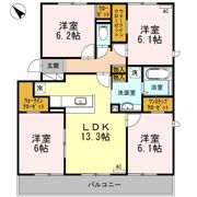 イストワール寺塚の間取り画像