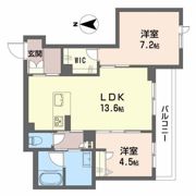 グランドパレス掛尾の間取り画像