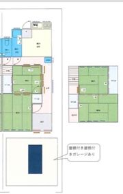 富町福田様借家の間取り画像